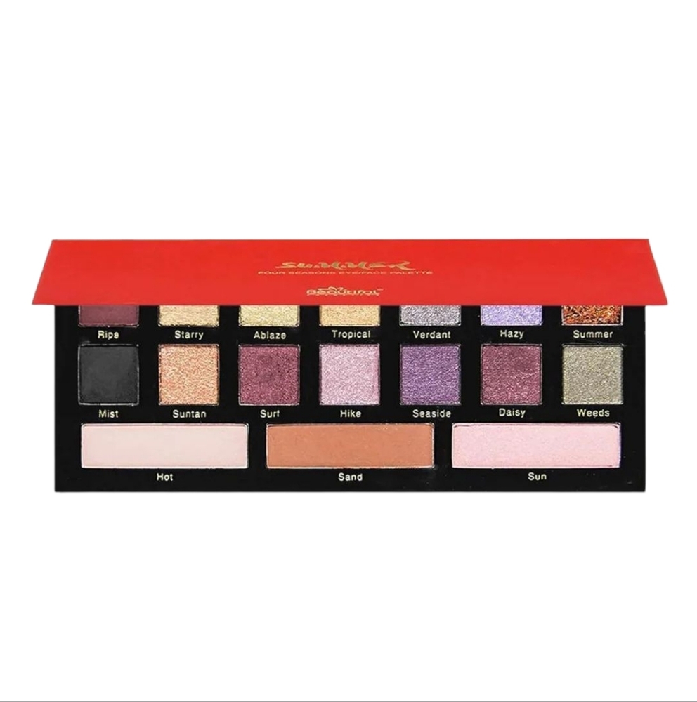 Summer Eyeshadow Palette - Summer, Hazy, Tropical, Seaside